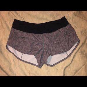LuluLemon speed up short long shorts